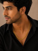 Load image into Gallery viewer, Men’s Gold Chain – Classic & Stylish Statement Necklace