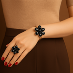 Load image into Gallery viewer, Beautiful bracelet with Ring combo for women