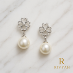 Load image into Gallery viewer, Rivyah Pearl Earrings