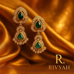 Load image into Gallery viewer, Emerald Radiance Earrings