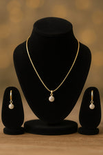 Load image into Gallery viewer, Sparkling Sphere Pendant Set for women - Rivyah