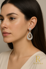 Load image into Gallery viewer, Aarzu Drop Earrings
