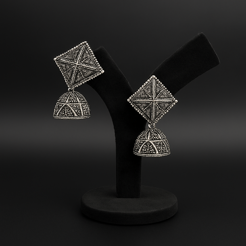 Oxidised Earrings for women