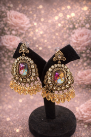 Royal Multicolor  Drop Earrings