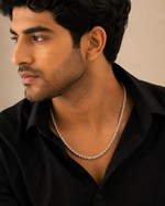 Load image into Gallery viewer, Men’s Silver Chain – Classic &amp; Stylish Statement Necklace (Thick)