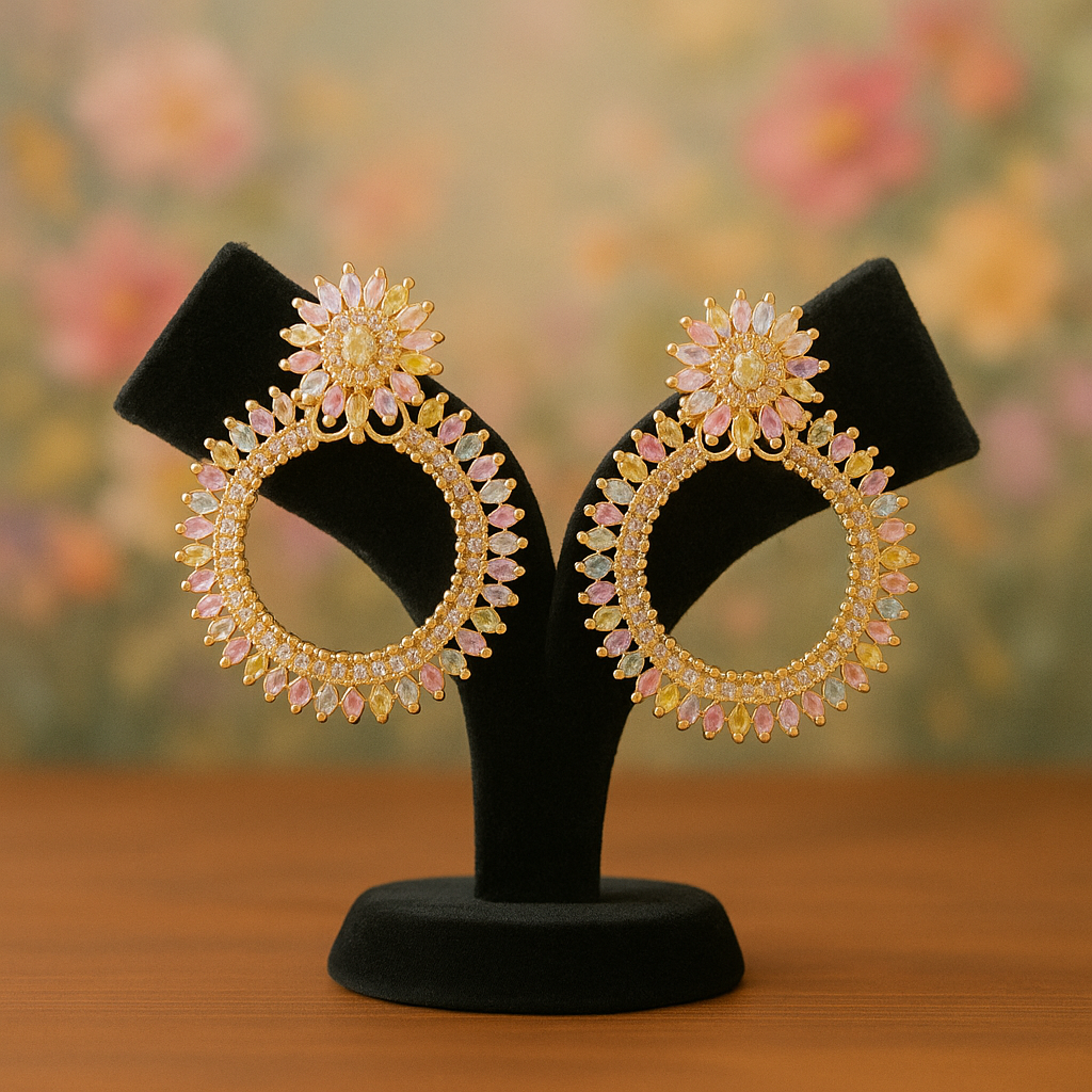 Hoop Earrings for Women or girls - Rivyah