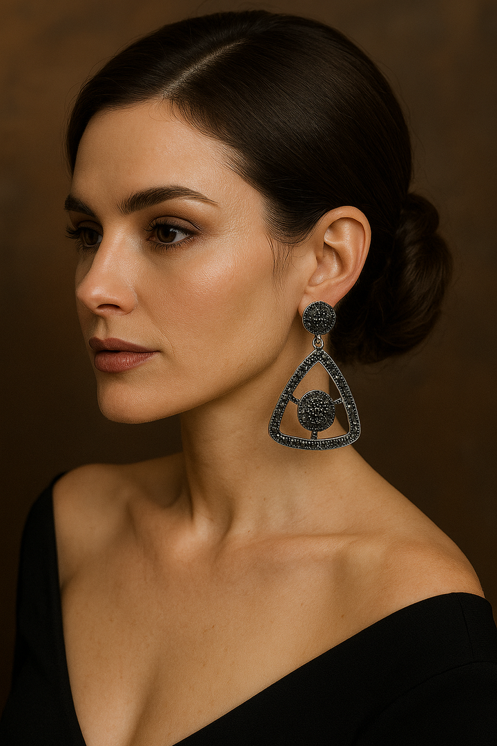 Geometry Drops earrings for Women - Rivyah