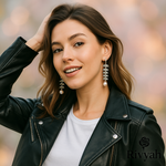 Load image into Gallery viewer, Pearl Drop Earrings for women
