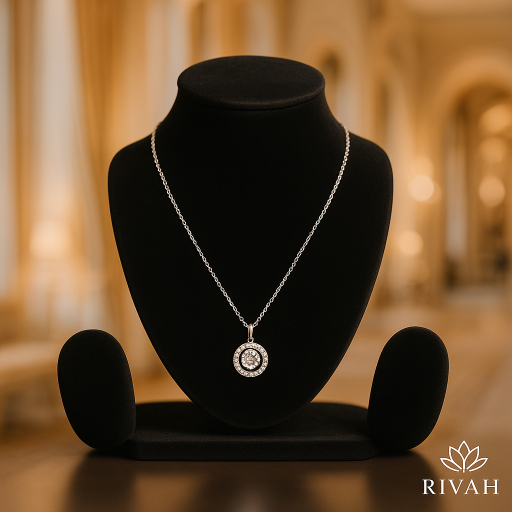 Crystal Halo Party Pendant