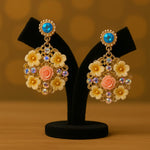 Load image into Gallery viewer, Blossom Charm Floral Earrings for women - Rivyah
