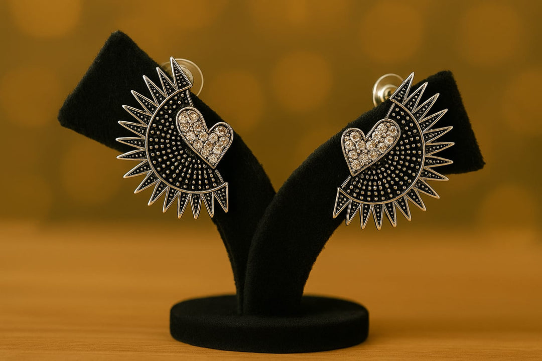 Oxidised Earrings For Women - Rivyah