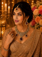 Load image into Gallery viewer, Royal Ruby Kundan Bridal Jewelry Collection