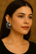 Load image into Gallery viewer, Oxidised Earrings For Women - Rivyah
